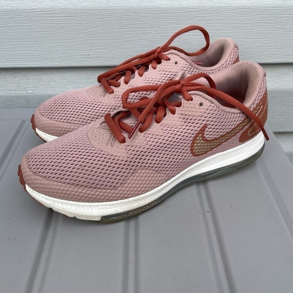 Nike Zoom All Out Low 2 Running Sneakers Dusty Peach Pink Lace Up Size 9 Women’s - Picture 1 of 13